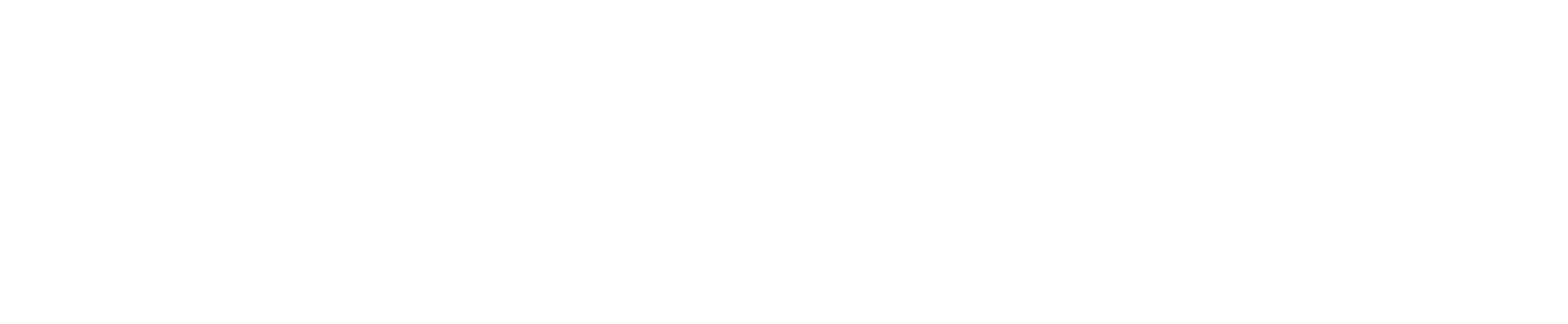 Sounds Good: the white hand-mark lockup on black, as it appears on the business card